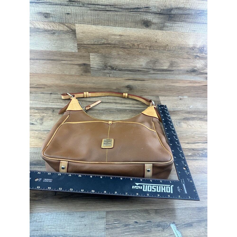 Dooney & Bourke leather Rebecca Luxury Logo Hobo Shoulder Bag - Picture 8 of 9
